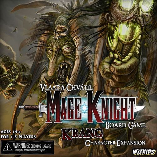 Обложка игры Mage Knight Board Game: Krang Character Expansion