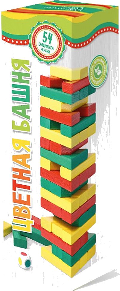 Башня цветная