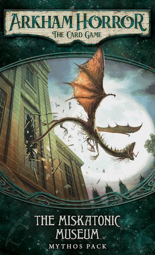 Обложка игры Ужас Аркхэма. Карточная игра: Наследие Данвича. Мискатоникский музей