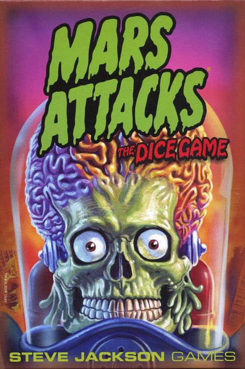 Обложка игры Mars Attacks: The Dice Game
