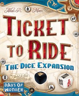 Обложка игры Ticket to Ride: The Dice Expansion