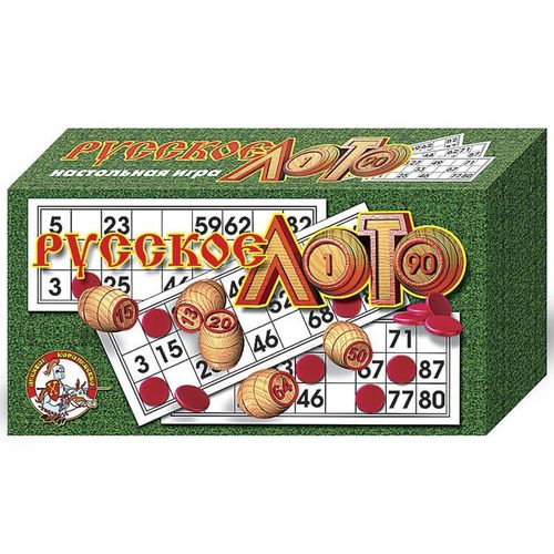 Обложка игры Лото с бочонками