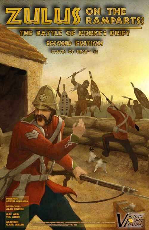 Обложка игры Zulus on the Ramparts!