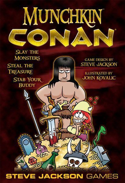 Обложка игры Munchkin Conan