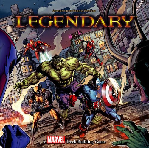 Обложка игры Legendary: A Marvel Deck Building Game