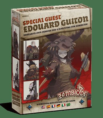 Обложка игры Zombicide: Black Plague Special Guest Box – Edouard Guiton