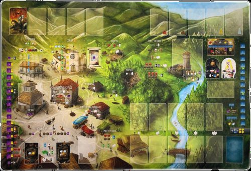 Архитекторы западного королевства. Плеймат для игры.