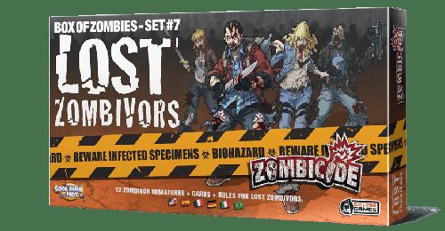 Обложка игры Zombicide Box of Zombies Set 7 Lost Zombivors