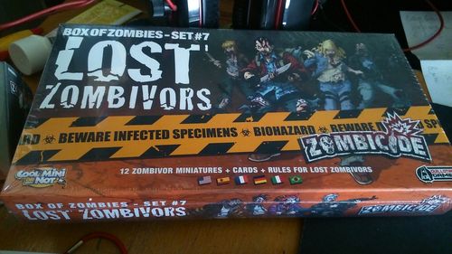 Zombicide Box of Zombies Set 7 Lost Zombivors