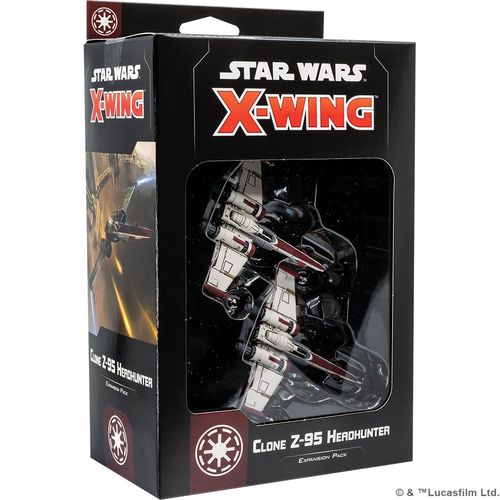 Обложка игры Star Wars: X-Wing Second Edition - Clone Z-95 Headhunter Expansion Pack