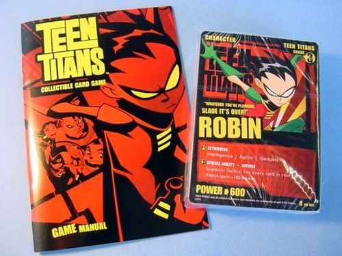 Обложка игры Teen Titans Collectible Card Game