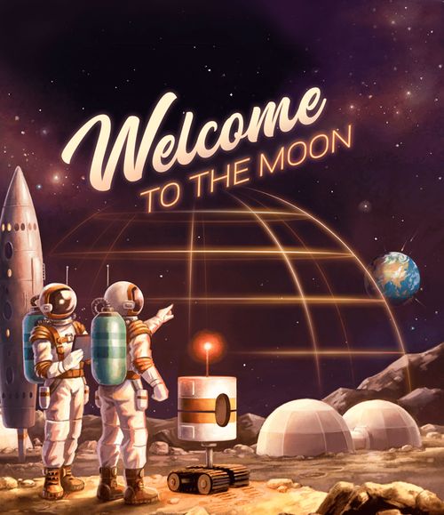 Обложка игры Добро пожаловать на Луну