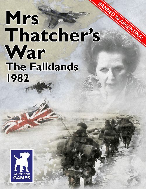 Обложка игры Mrs Thatcher's War: The Falklands, 1982