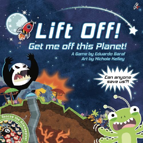 Обложка игры Lift Off! Get me off this Planet!