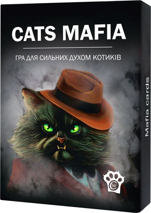 Карточки для игры в мафию, Котомафия, CATS MAFIA (укр., англ.)