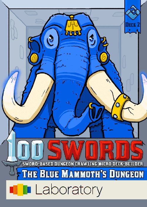 Обложка игры 100 swords: The Blue Mammoth's Dungeon