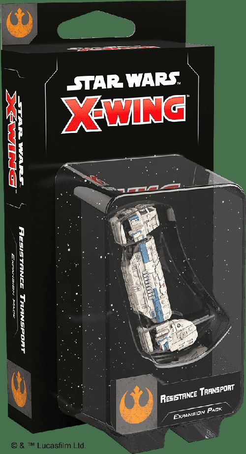 Обложка игры Star Wars: X-Wing Second Edition - Resistance Transport Expansion Pack