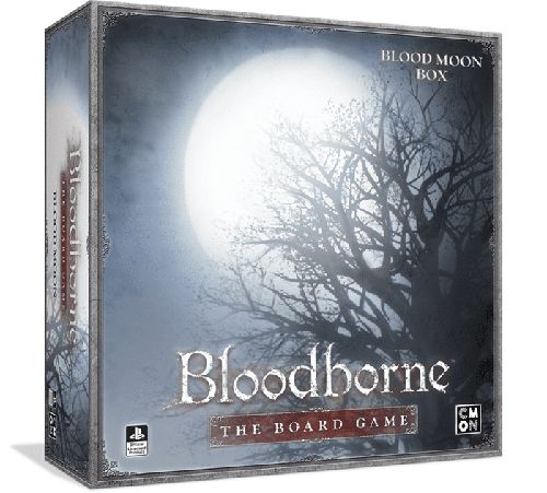 Обложка игры Bloodborne: The Board Game – Blood Moon Box