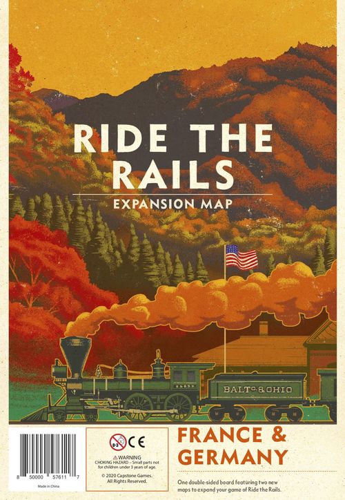 Обложка игры Ride the Rails: France & Germany