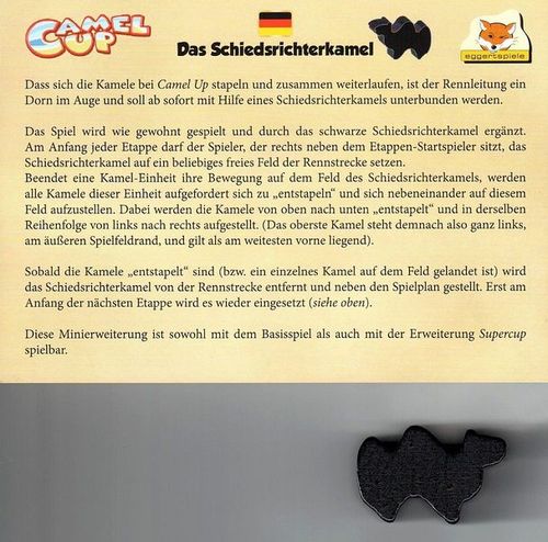 Обложка игры Camel Up: The Referee Camel