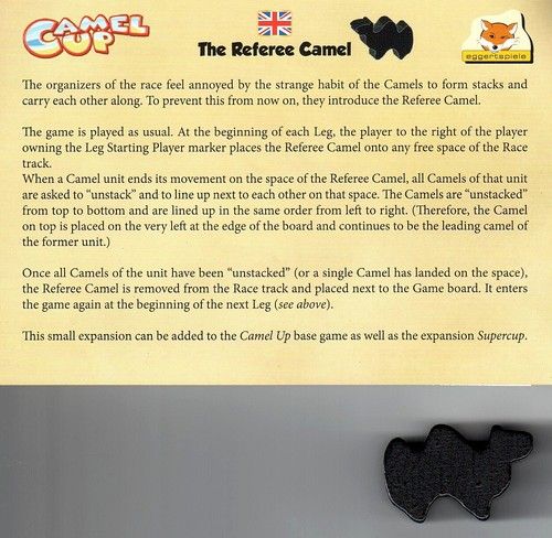 Camel Up: The Referee Camel