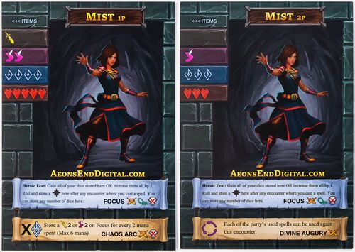 Обложка игры One Deck Dungeon: Mist