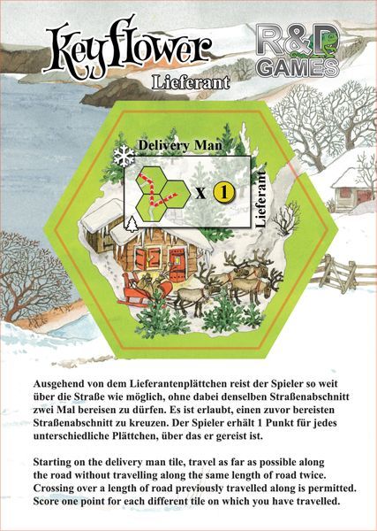 Обложка игры Keyflower: Delivery Man