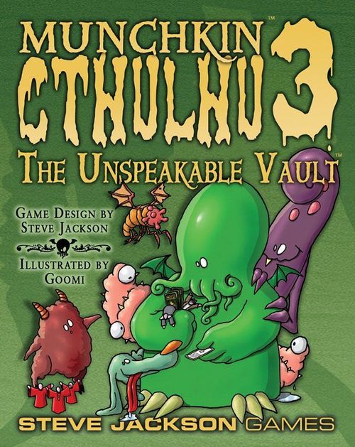 Обложка игры Munchkin Cthulhu 3 – The Unspeakable Vault