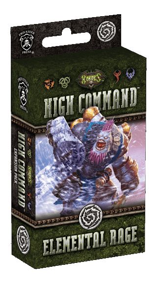 Обложка игры Hordes: High Command – Elemental Rage