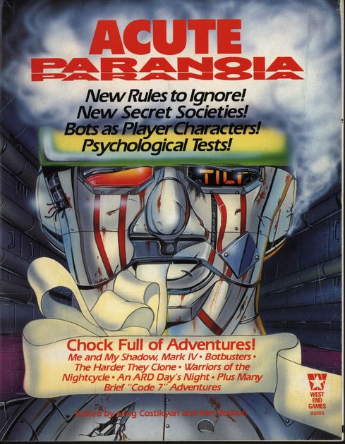 Paranoia: Acute Paranoia