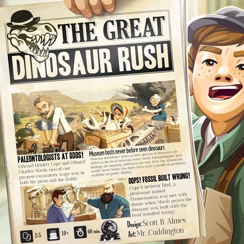 Обложка игры The Great Dinosaur Rush