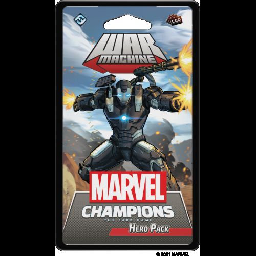 Обложка игры Marvel Champions: The Card Game - War Machine Hero Pack