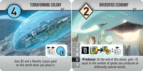 Roll for the Galaxy: Terraforming Colony/Diversified Economy Promo Tile (2016)