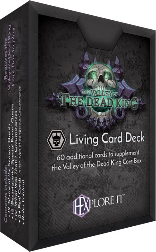 HEXplore It: The Valley of the Dead King Living Card Deck