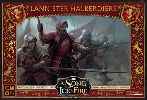 Обложка игры A Song of Ice & Fire: Tabletop Miniatures Game – Lannister Halberdiers