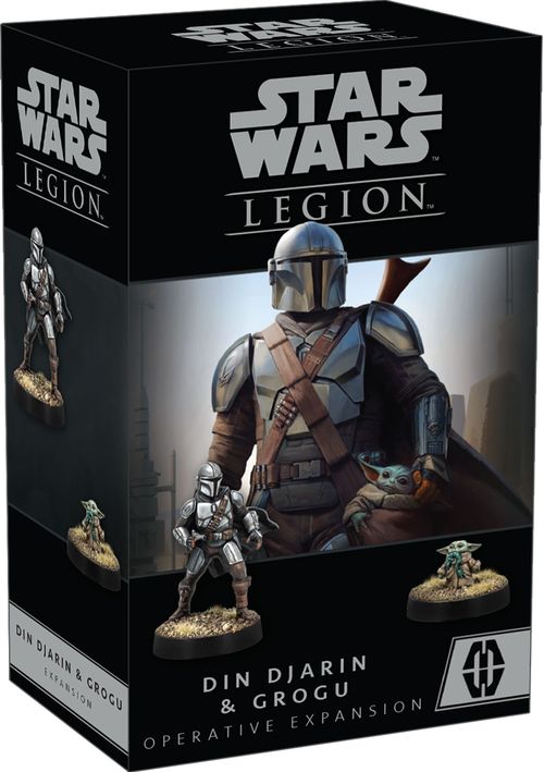 Обложка игры Star Wars: Legion - Din Djarin & Grogu Operative Expansion