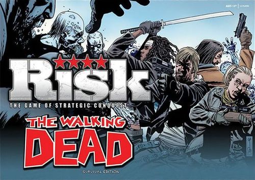Обложка игры Risk: The Walking Dead – Survival Edition