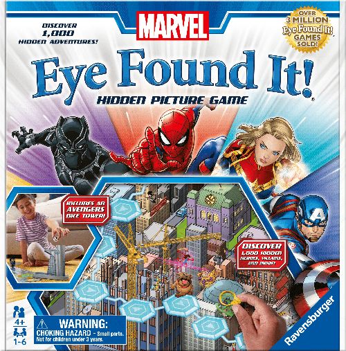 Обложка игры Marvel: Eye Found It!