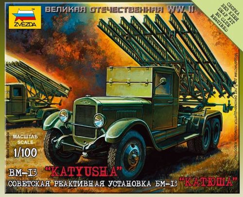 Советская реактивная установка БМ-13