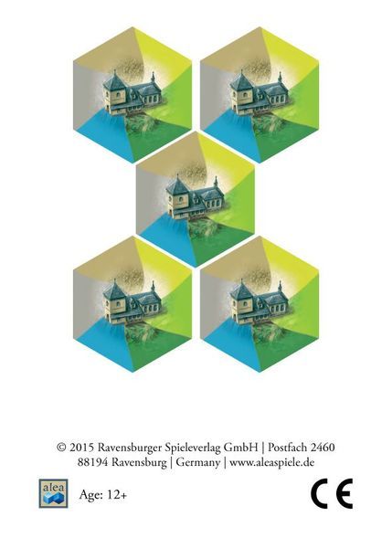 Обложка игры The Castles of Burgundy: 6th Expansion - The Cloisters