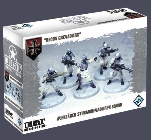 Обложка игры Dust Tactics: Recon Grenadiers Expansion