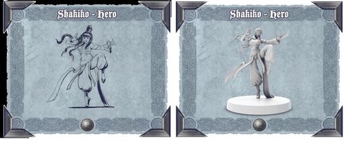 Обложка игры Sword & Sorcery: Hero Pack – Shakiko White/Black Monk