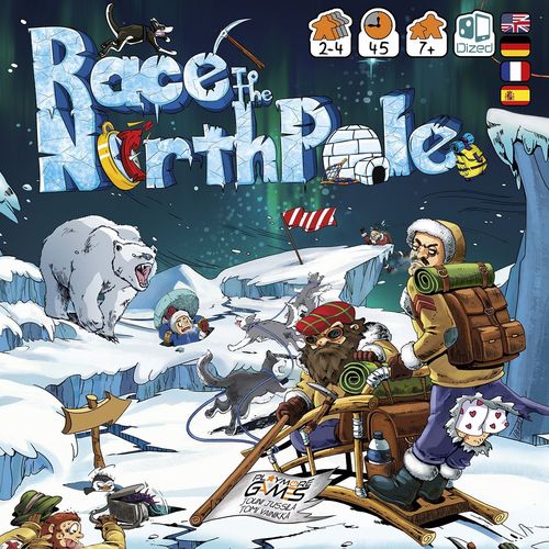 Обложка игры Race to the North Pole