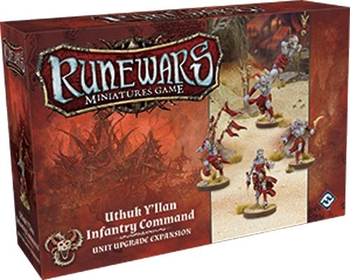 RuneWars: The Miniatures Game - Uthuk Y'llan Infantry Command Unit Upgrade Expansion