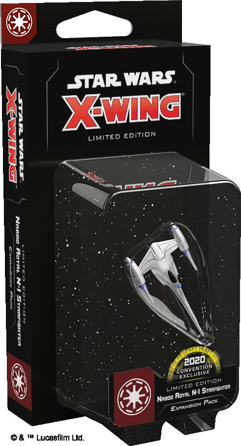 Star Wars: X-Wing Second Edition - Naboo Royal N-1 Starfighter Limited Edition Expansion Pack
