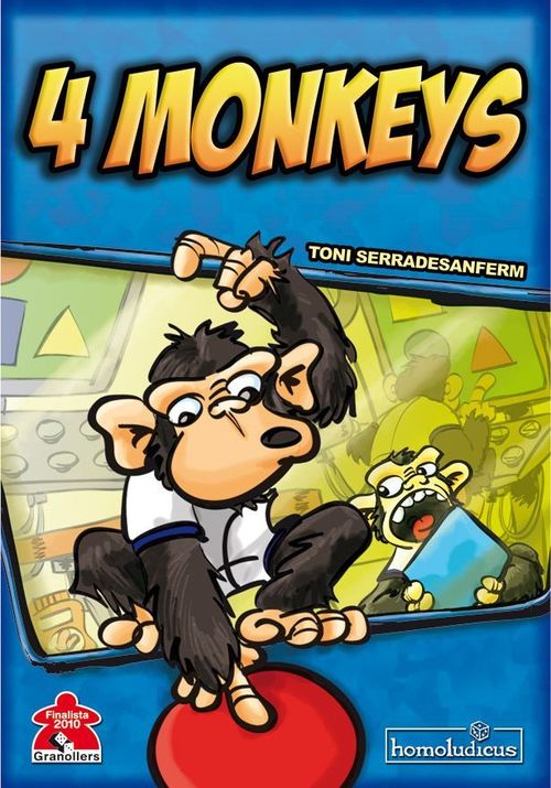 Обложка игры 4 Monkeys