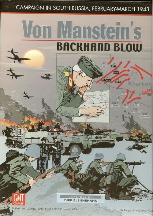 Обложка игры Von Manstein's Backhand Blow