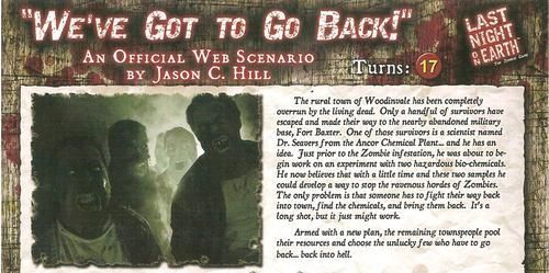 Last Night on Earth 'We've Got to Go Back!'