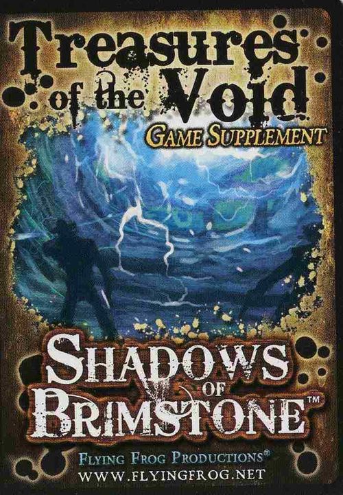 Обложка игры Shadows of Brimstone: Treasures of the Void Supplement