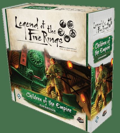 Обложка игры Legend of the Five Rings: The Card Game – Children of the Empire